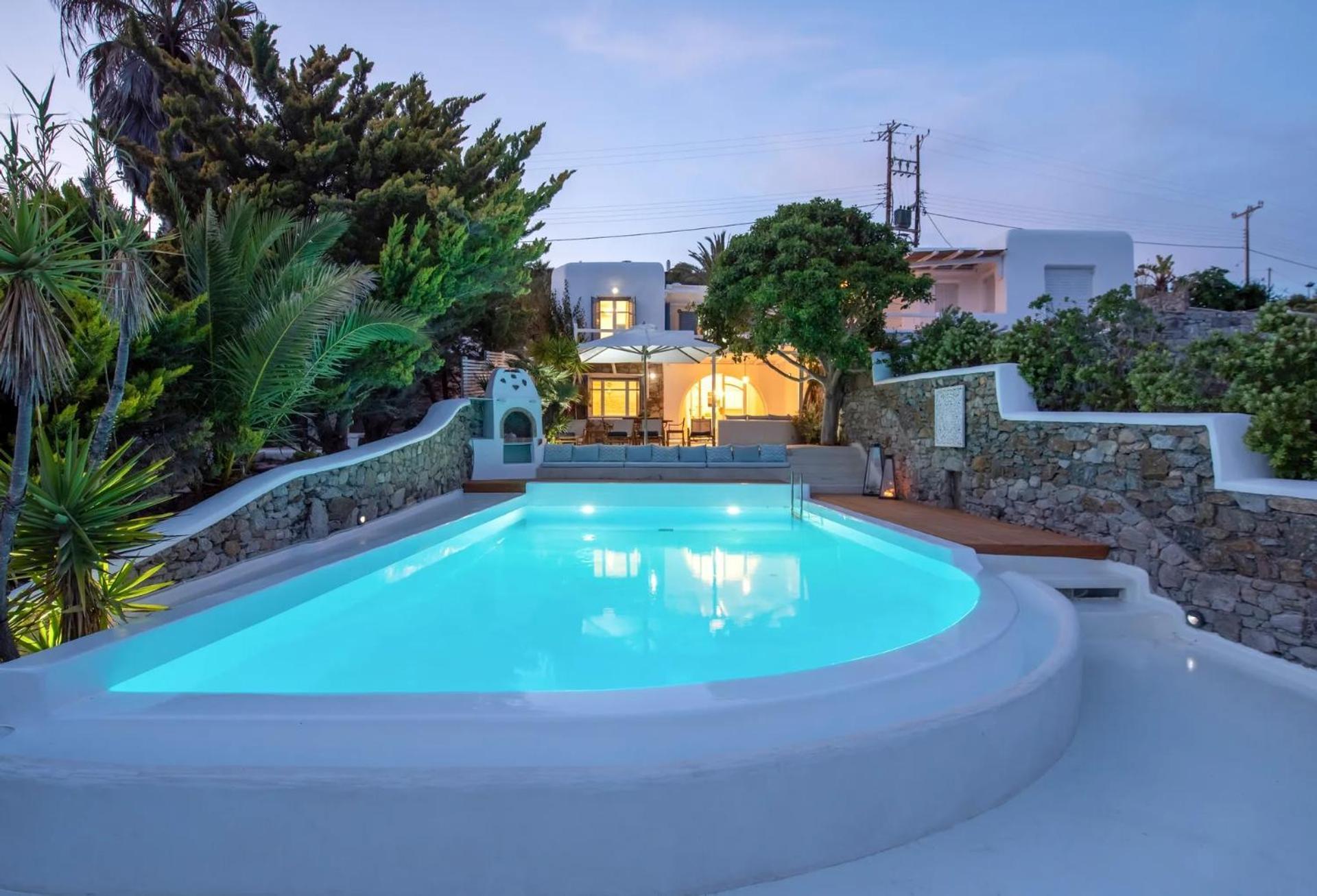 Zegna Pool Villa, Six Bedrooms Mykonos Town Exterior photo